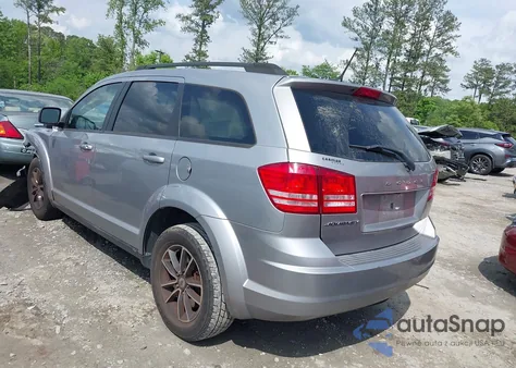 2018 Dodge Journey Se from USA, damaged, VIN 3C4PDCAB4JT383322